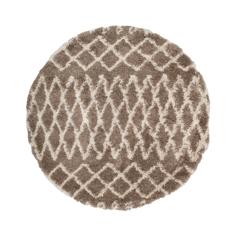 Blakeley Geometric Indoor Rug, Round 5'3"