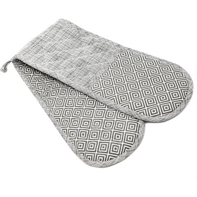 Clay Roberts Geometric Cotton Oven Mitt