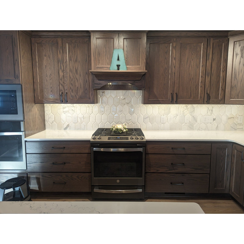 Calacatta 4x8 Beveled Hexagon Polished Marble Tile