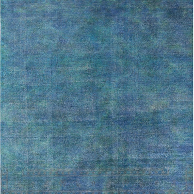 Tapis bleu
