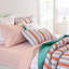 Ensemble de draps en percale 100% coton rayé à densité de tissage 200 Leo-64622084-64622081