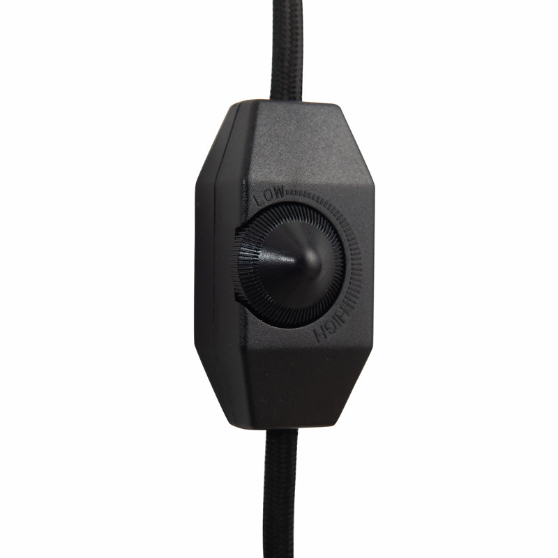 Tambo Steel Plug-in Sconce, Dark Walnut