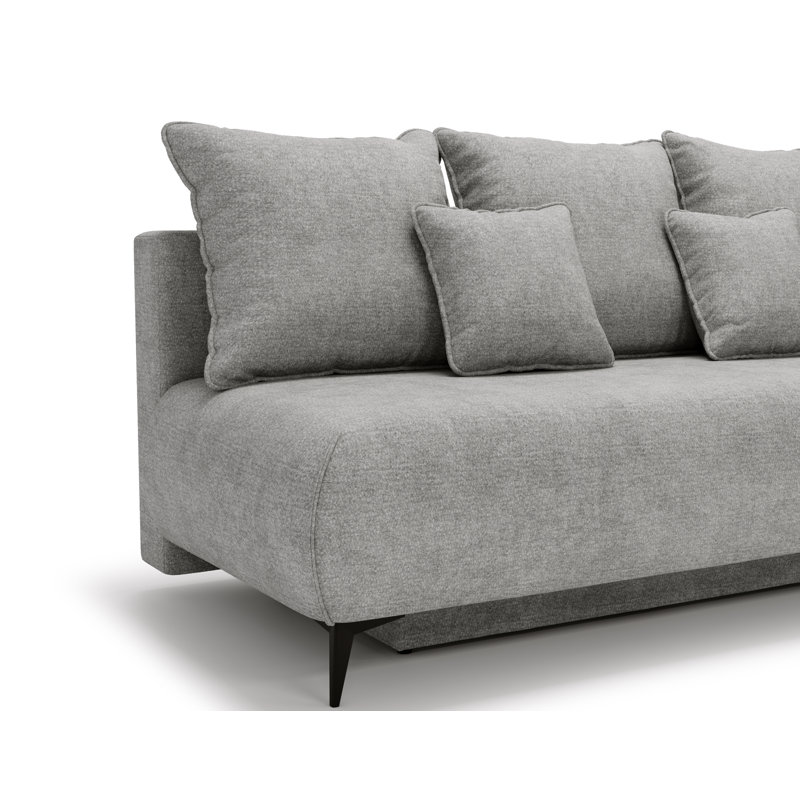 2 Seater Sofa Bed, Gray