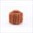 Ottoman Modern Knot Design Footstool for Living Room, Bedroom | Orange | Chenille-123499435