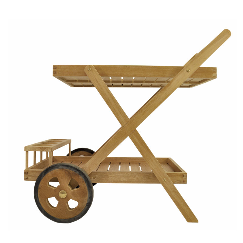 Cobana Teak Bar Serving Cart