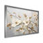 Art sur toile blanc et doré Dogwood Peacefulness-740060461-740060462