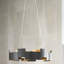 Luminaire suspendu 2 lumières DEL Abdulhakim-830156764