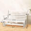 2-Person HDPE Glider Bench with Slatted Design