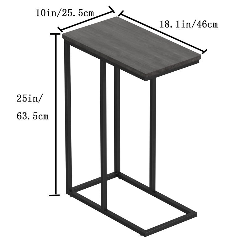 Blissany C Table End Table, Grey