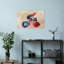 «Vibrant Cycling Motion», art mural contemporain-129474997