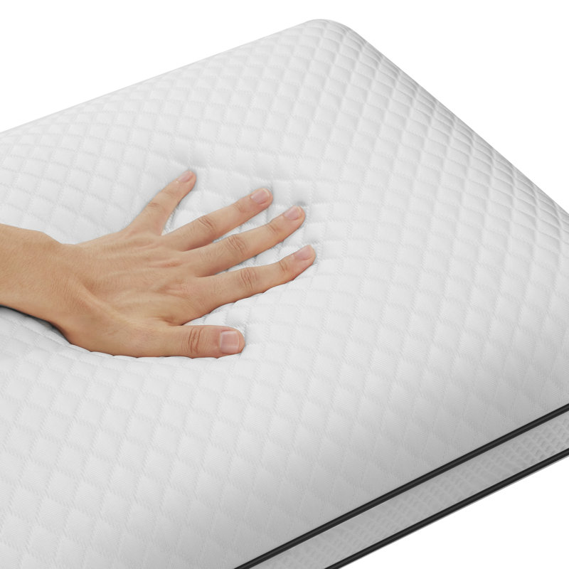 Oreiller en mousse viscoélastique moyenne Cool Feeling Air Layer (paquet de 2), 5.51