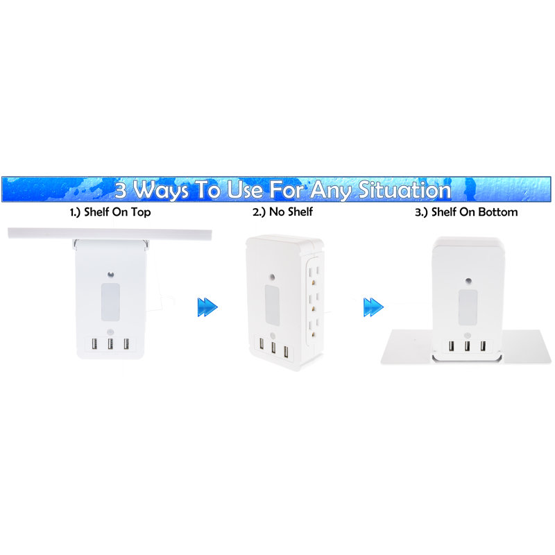 15 Tamper Resistant Multi-Location Socket