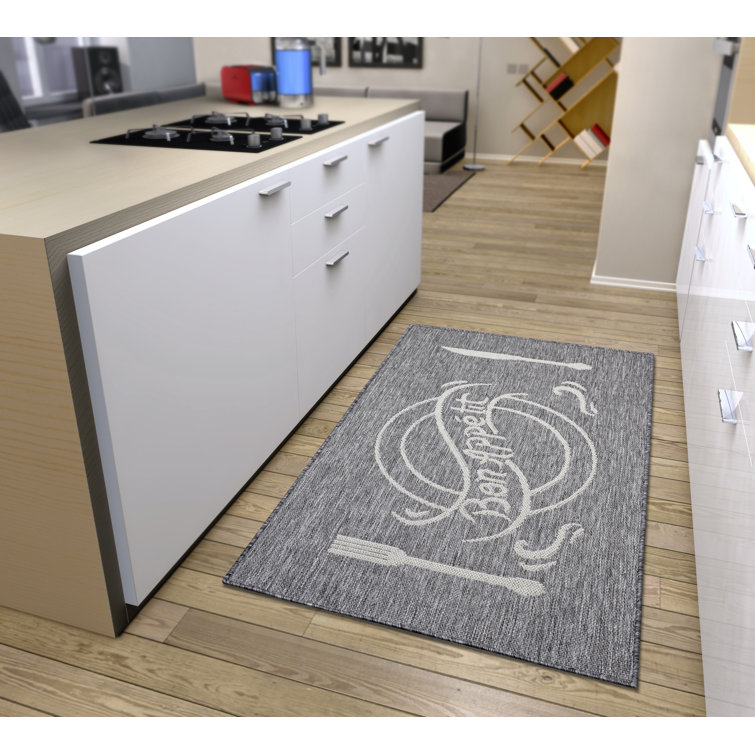 Bon Appetit Grey/Brown/Blue Rug
