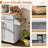 Clemmie 44 " W Kitchen Island-467420410