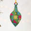 10cm Wood Holiday Shaped Ornament