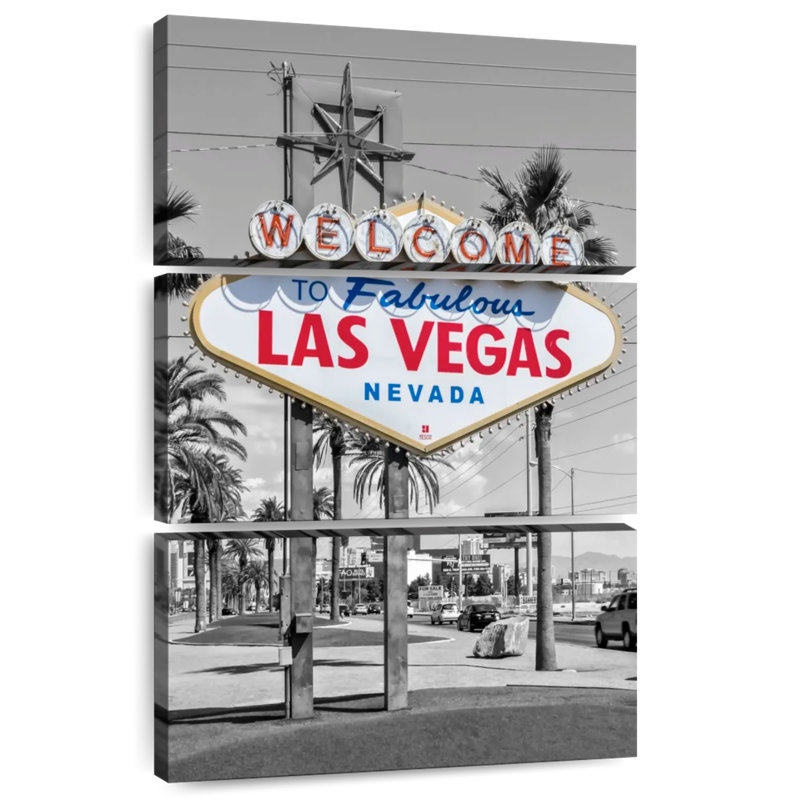 Nicci, Las Vegas, enseigne Colorkey, H 50 po x l 32 po