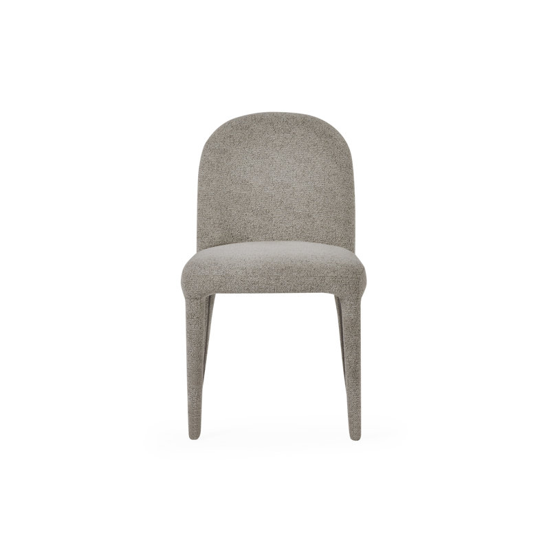 49.5cm H Upholstered Side Chair, Grey