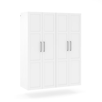 Garage Core 2 Deep Cabinets & Doors In White