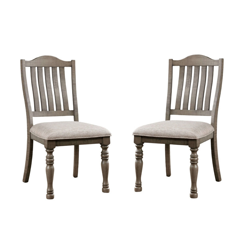 Chaises d'appoint de style transitionnel 2 pièces