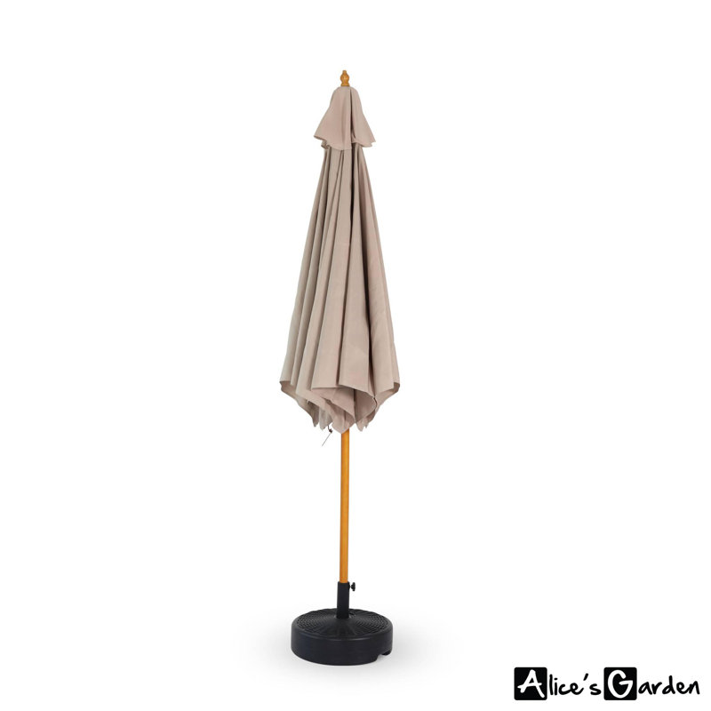 Annyah 290cm Market Parasol, Beige