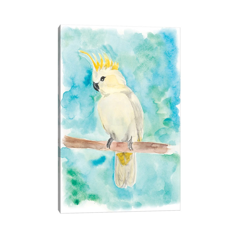 Sweet Tropical Bird II by Regina Moore - Wrapped Canvas Gallery-Wrapped Canvas Giclée, 66.04 cm H x 45.72 cm W