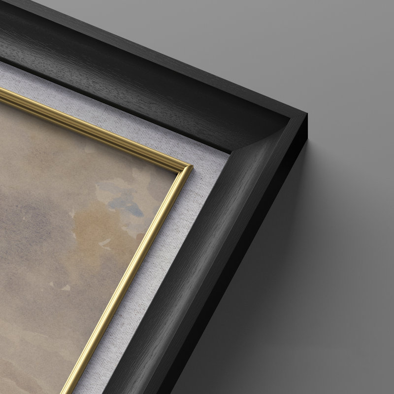 Ensemble de 2 œuvres d'art abstraites encadrées de qualité supérieure sur toile de qualité supérieure avec cadre de 26 po x 36 po