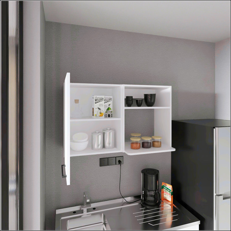 White 2 Wall Cabinet