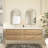 Emit 71'' Double Bathroom Vanity with Resin Top-1673251918