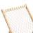 Set of 2 Durable Handwoven Rope Patio Chairs for Outdoor and Indoor Comfort, No Assembly Required