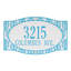 Plaque d'adresse murale sur 2 lignes Frond-1197746902-1197746903