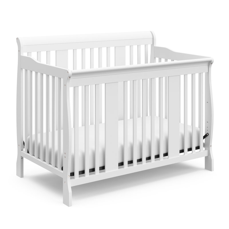 Lit de bébé convertible 4-en-1 Tuscany, Blanc