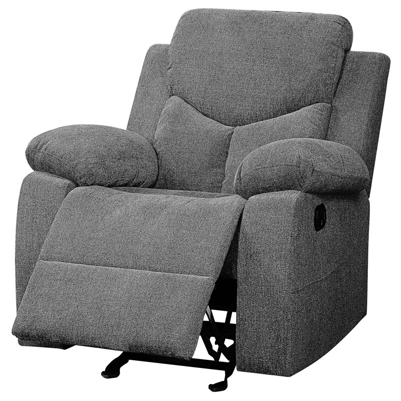 Fauteuil inclinable oscillant standard en chenille de 38,4 po de largeur