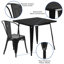 Ensemble de table en métal pour l'intérieur et l'extérieur-21223467-98626315-120616932
