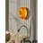 Glownut Lamp Retro Orange Glass Donut Light, Table & Wall Mount, Warm Ambient Glow, Modern Sculptural Design For Home & Office Décor-536978892