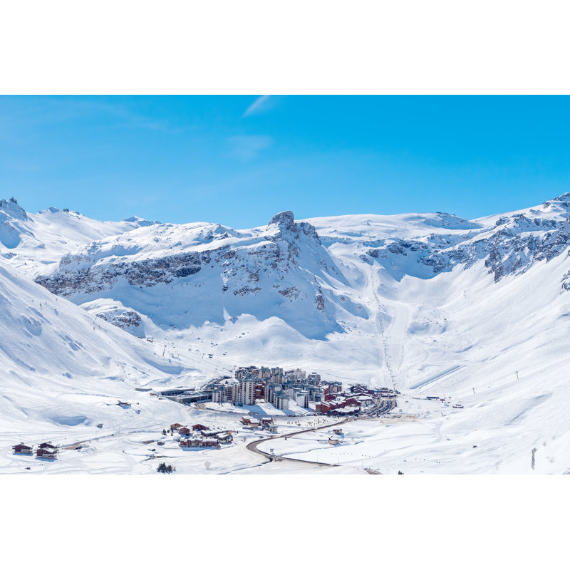 Tignes Val Claret by Snowserge - Wrapped Canvas Print, 51cm H x 76cm W