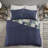 Comfortable Microfiber Bedding Sets Green Navy Rustic Bedroom Decor