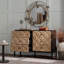 Commode 6 tiroirs avec motif géométrique