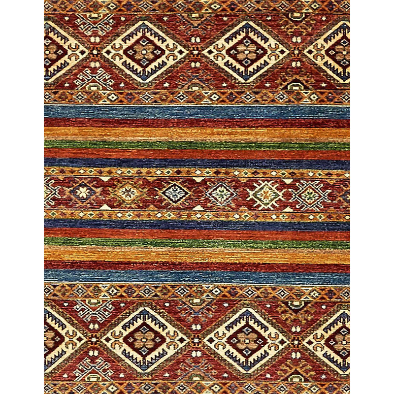 Tapis abstrait moderne 538, Rectangle 5 pi x 7 pi