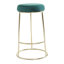 Alec Upholstered Counter Stool with Metal Frame-486259650-427176547
