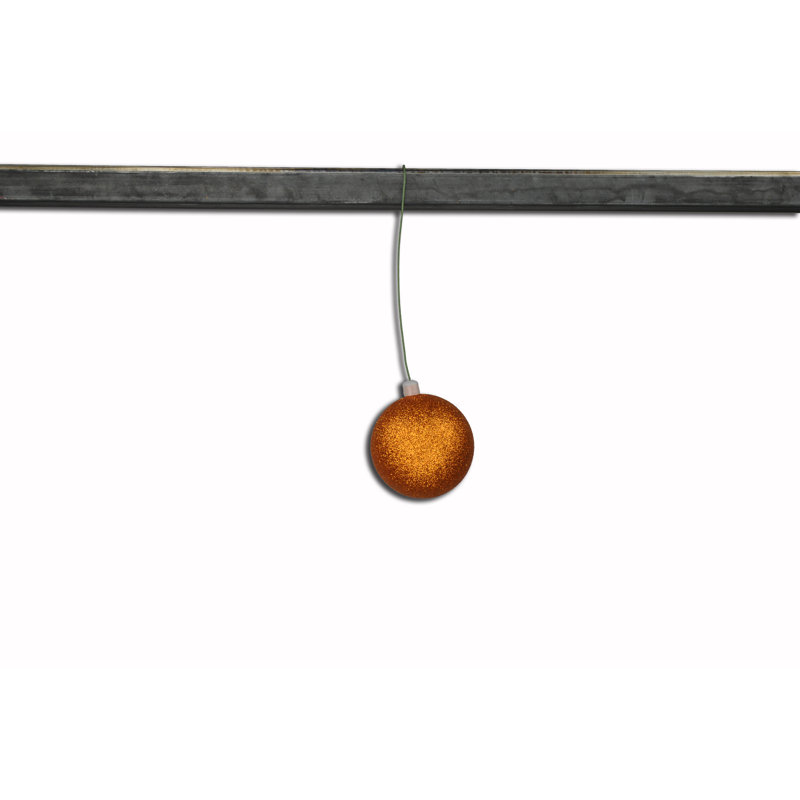 Shatterproof Ball Ornament, Orange