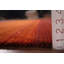 Tapis tribal rayé orange Gabbeh 6 x 8