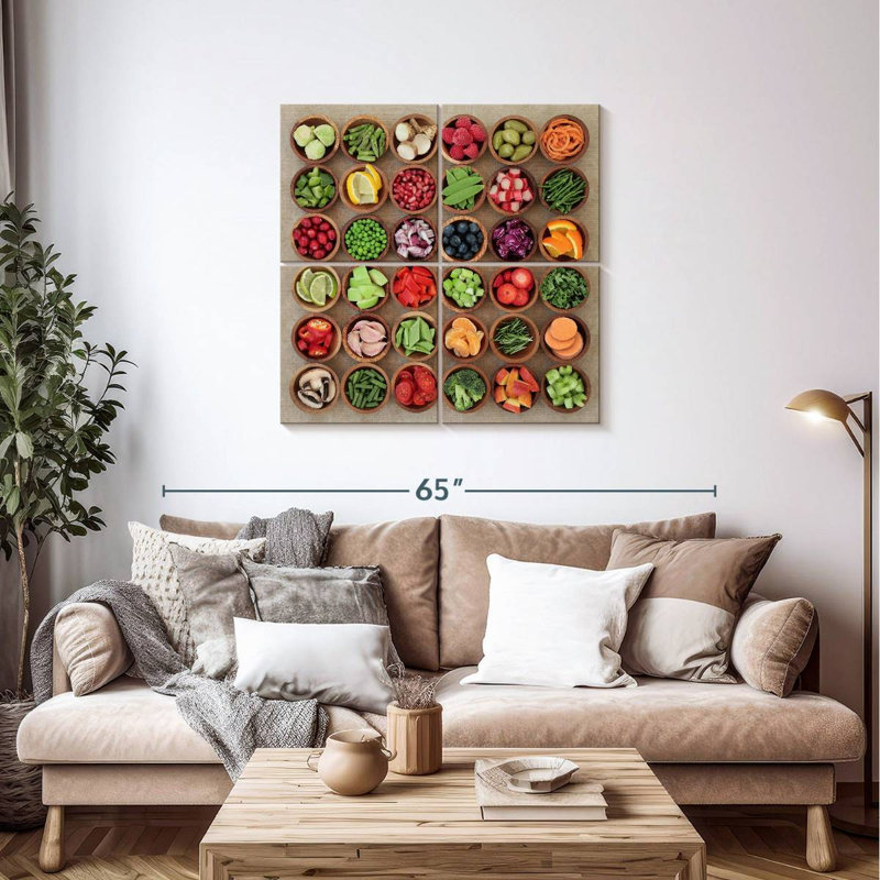 Yarlin Superfood Sampler, 38'' H x 38'' W
