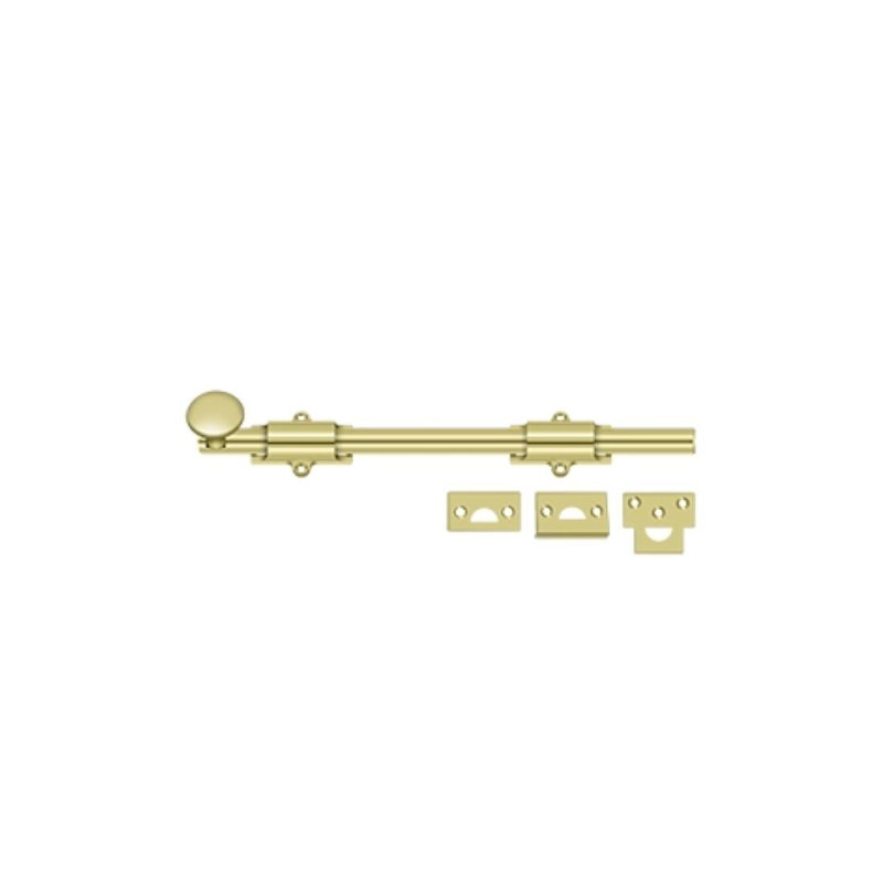 Latch/Catch/Bolt, Polished Brass