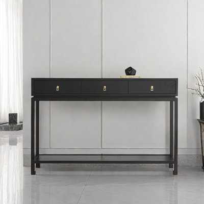 Console multifonctionnelle à 3 tiroirs
