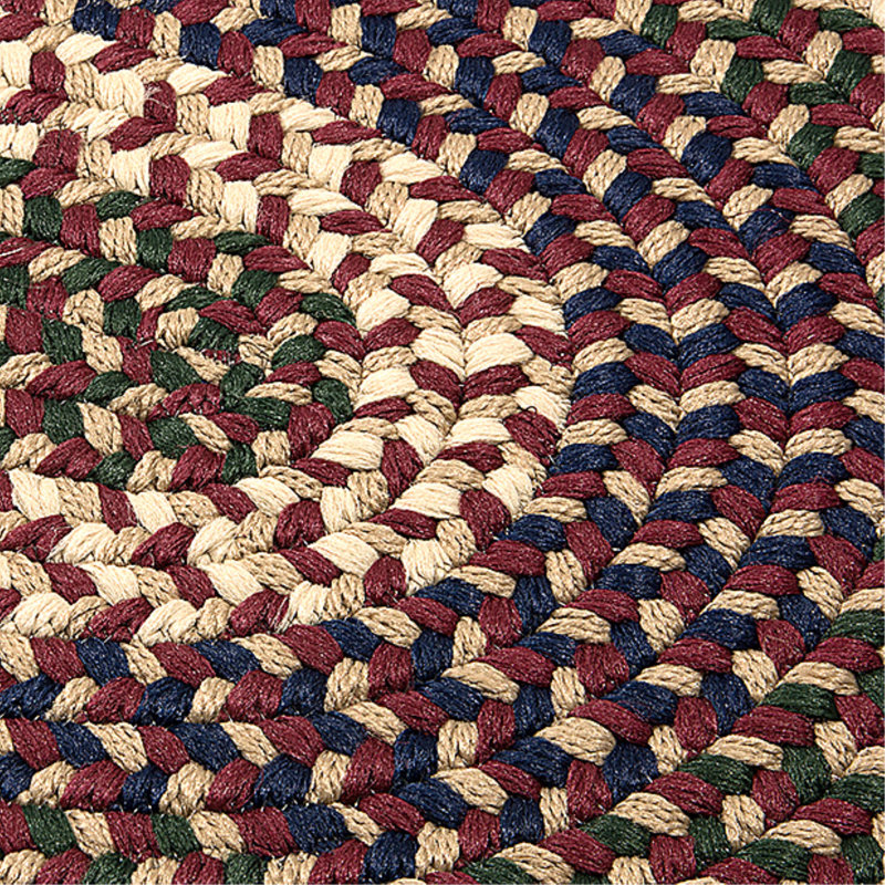 Tapis rouge intérieur / extérieur Tallassee, Ovale 2 pi x 11 pi