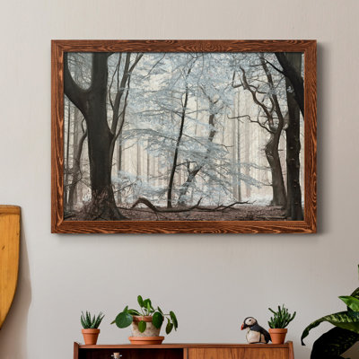 Silverwood - Reproduction d'art graphique sur toile encadrée