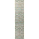 Bali Hand Woven Silk and Wool Geometric Area Rug