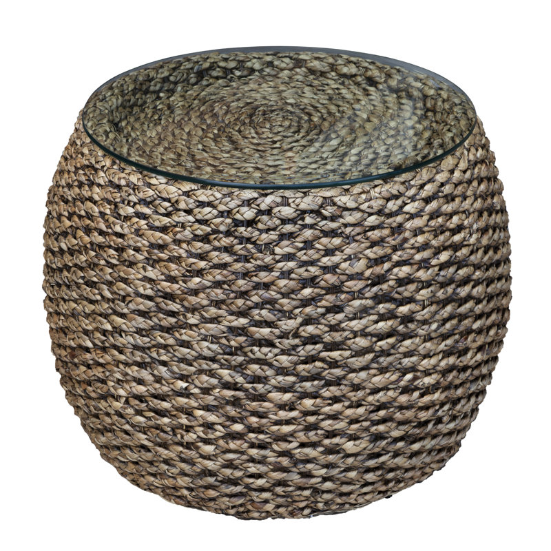 Onshuntay Seagrass End Table