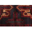 Tapis bleu marine Rizbaft 3 pi 6 po x 6 pi 1 po