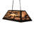 Edmonton 6 - Light Black Pool Table Lights Pendant